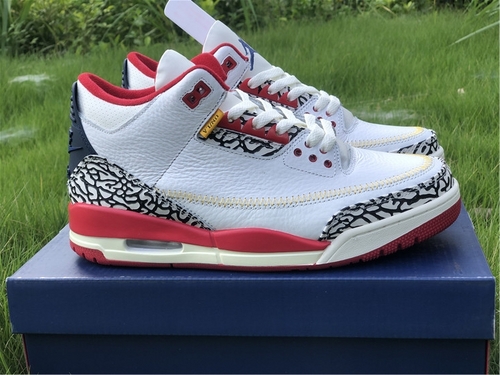 Original level_ AJ3 white_ red and blue color_ number DH3434 113. Full code shipment 36--45-1a55301d
